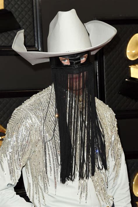 orville peck face grammys.